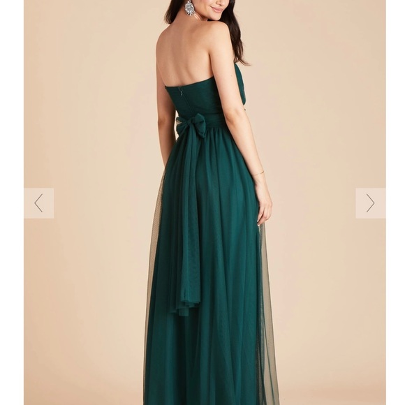 Birdy Grey CHRISTINA CONVERTIBLE DRESS - EMERALD bridesmaid dress - worn once - Picture 2 of 4
